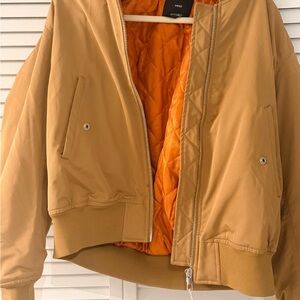 Mango Beige Jacket with Orange Lining
